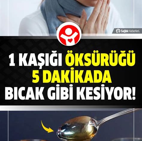 Evde En Hızlı Öksürük Nasıl Geçer?