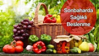Sonbaharda Sağlıklı Beslenme Önerileri